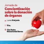 REALIZARÁN UNA JORNADA DE CONCIENTIZACIÓN SOBRE LA DONACIÓN DE ÓRGANOS